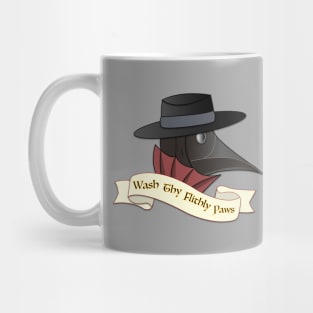 Wash Thy Flithy Paws (Plague Doc) Mug